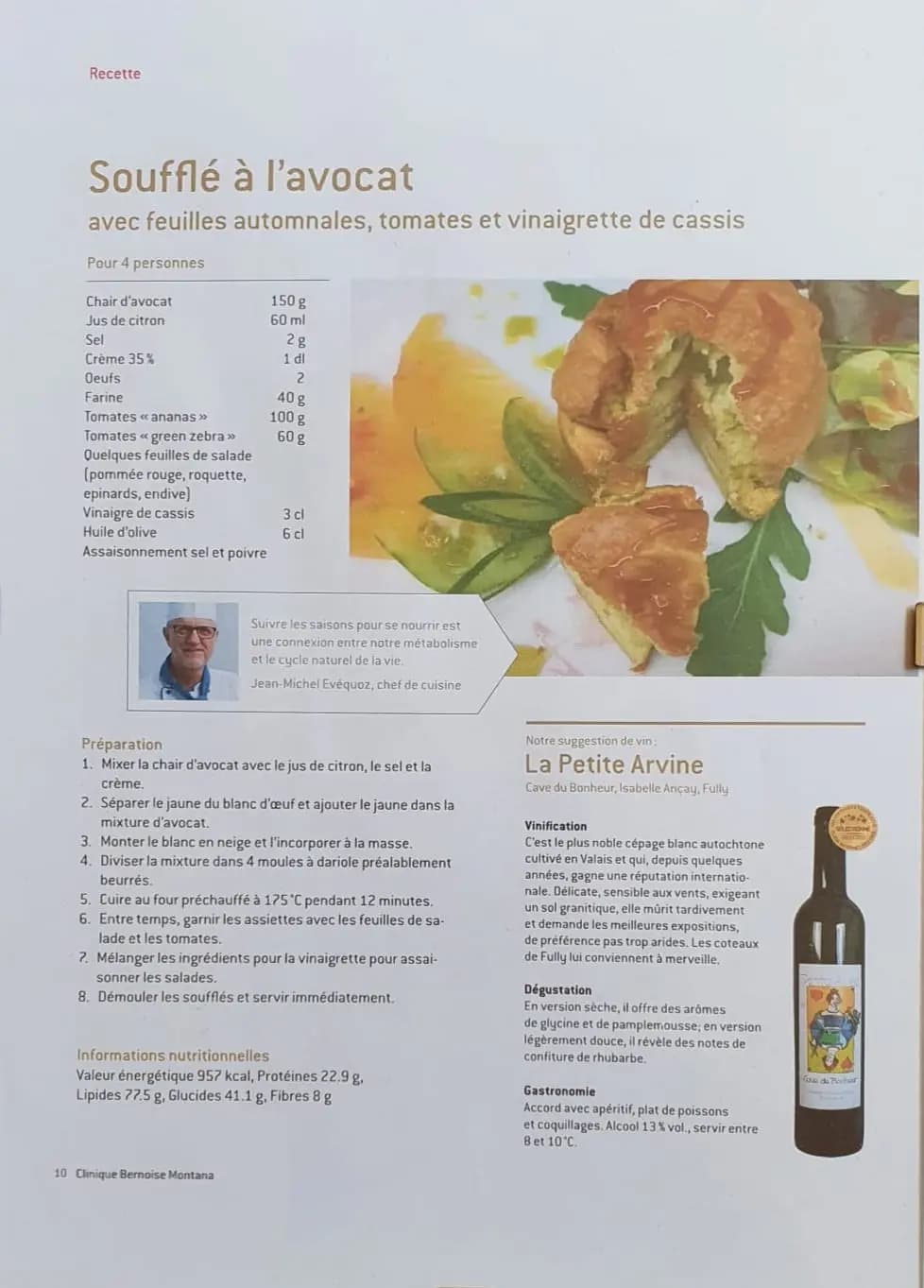 Chocolat aux parfums de l'Asie avec une Petite Arvine 2016 - Image 3